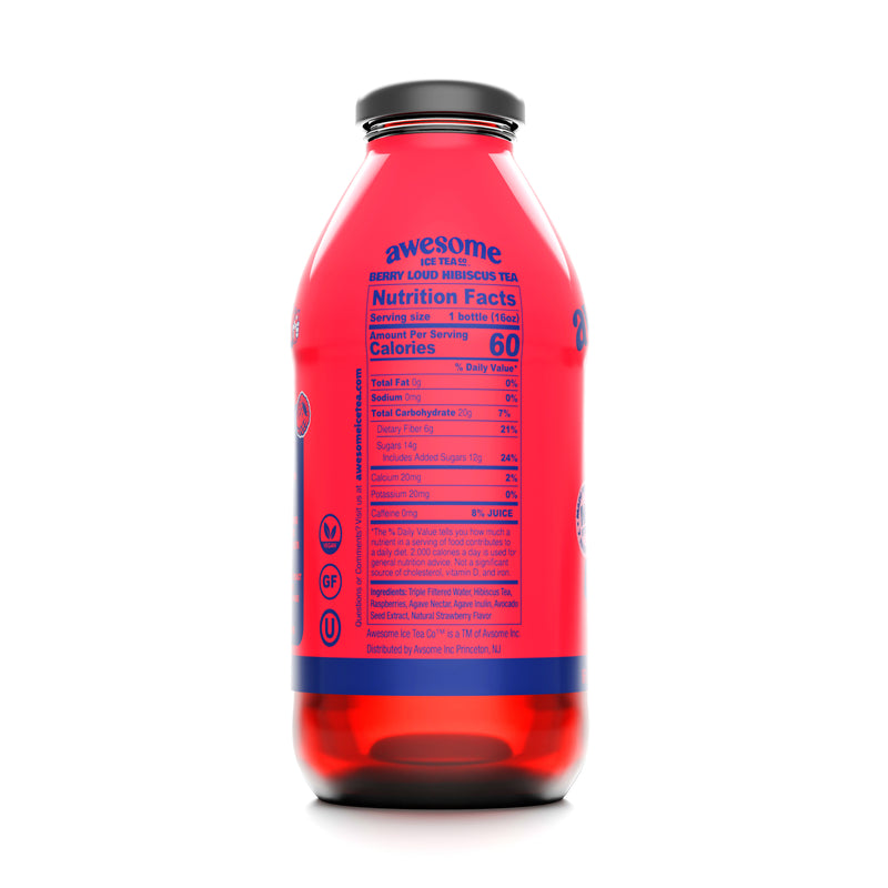 Berry Loud Hibiscus Tea 12 Pack